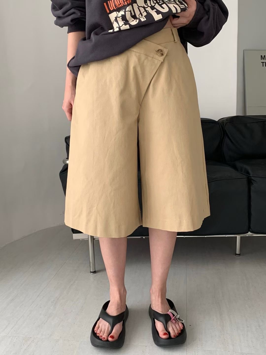 VICTORIA東大門㊣代購女裝新品推薦人氣休閑時尚職業熱賣短褲VICTORIA短褲