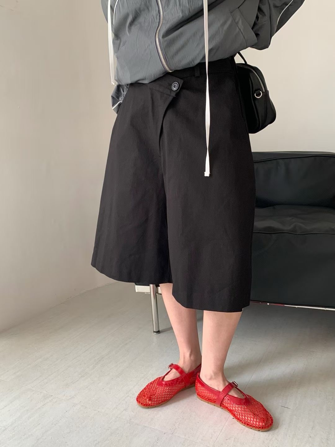 VICTORIA東大門㊣代購女裝新品推薦人氣休閑時尚職業熱賣短褲VICTORIA短褲圖色2