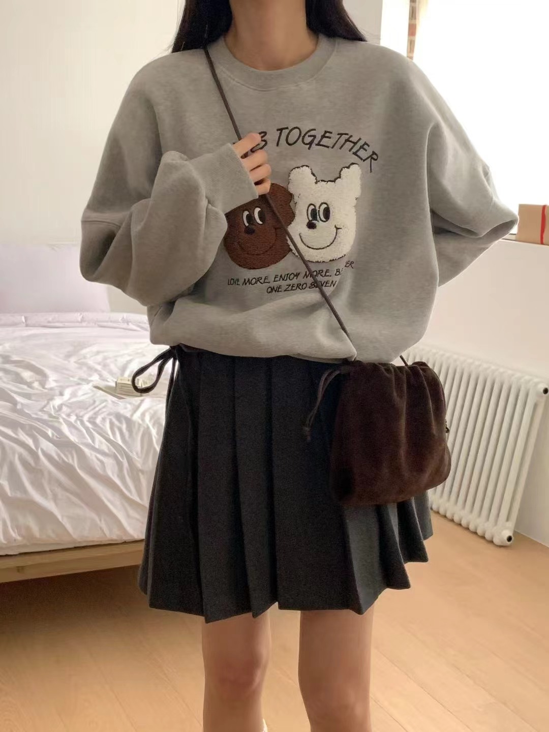 DEAR.FOREST東大門㊣直郵女士新品職業時尚推薦25秋冬衛衣DEAR.FOREST衛衣