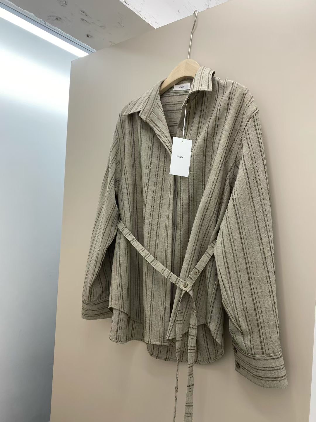FERVENT東大門㊣實拍女士新款真品推薦25秋冬人氣襯衫蕾絲衫FERVENT襯衫/蕾絲衫