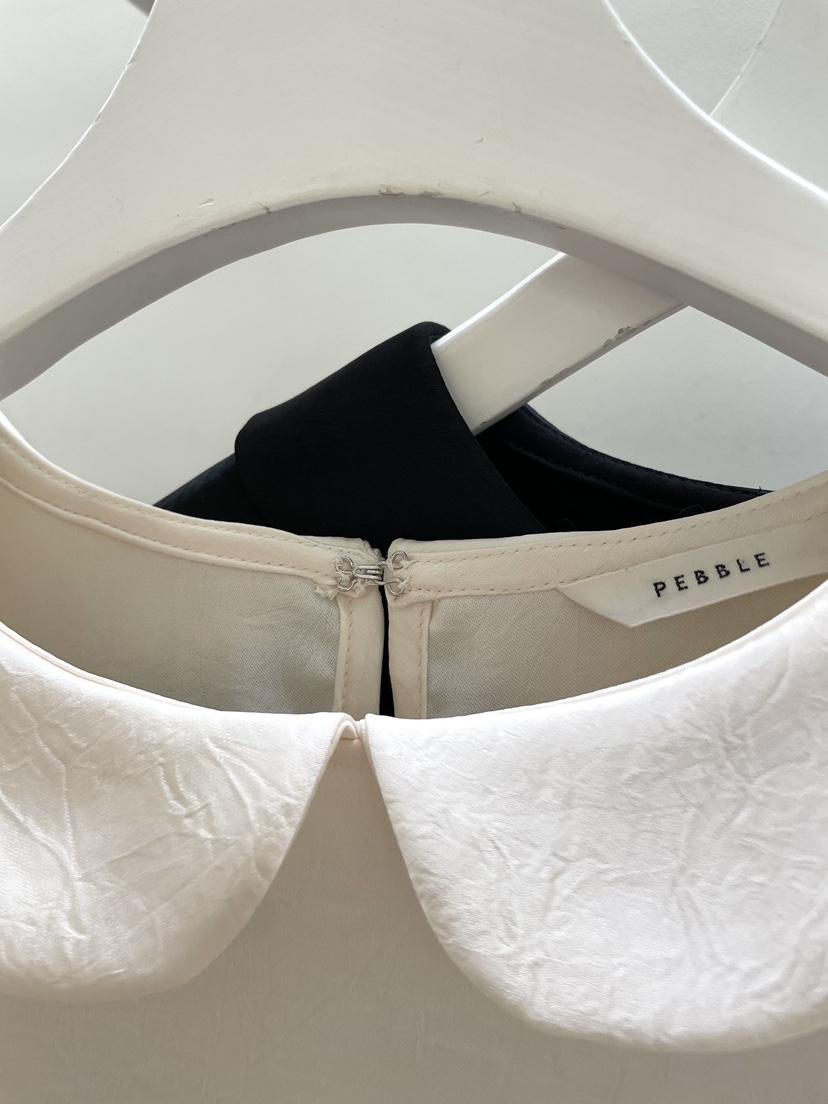PEBBLE東大門㊣直郵女裝新品推薦熱賣職業25秋冬人氣連衣裙PEBBLE/LAYER連衣裙