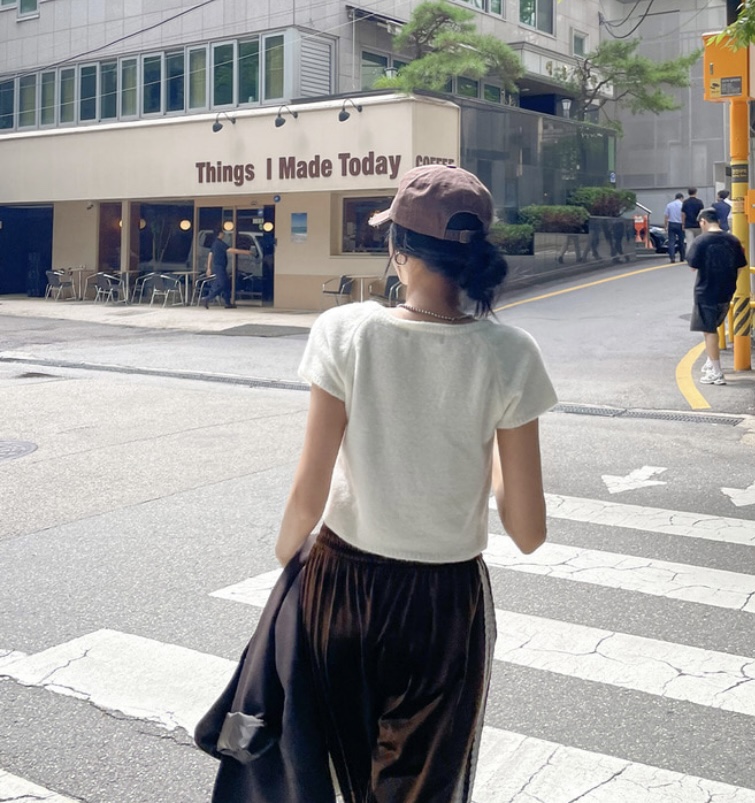 EVERCOMMERCE METICULOUSLY DESIGNED韓國代購㊣女裝新款熱賣針織衫EVERCOMMERCE針織衫