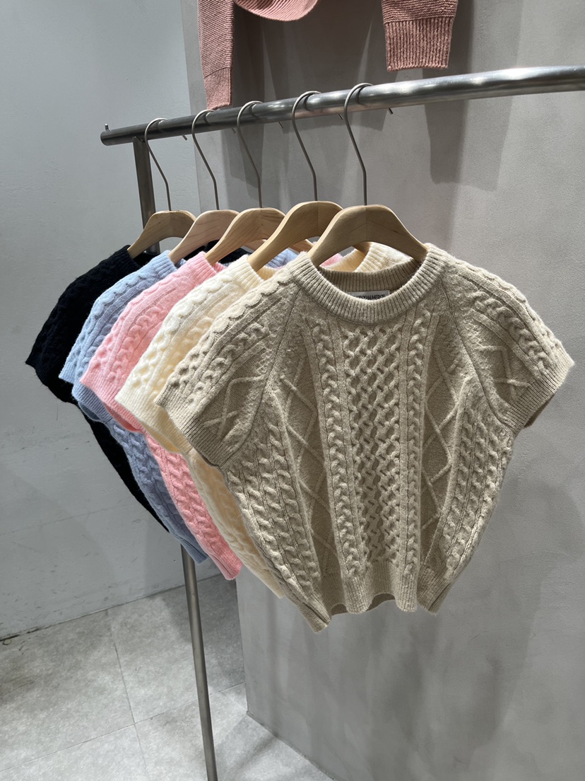 EVERCOMMERCE METICULOUSLY DESIGNED韓國直郵㊣女裝新款推薦針織衫EVERCOMMERCE針織衫