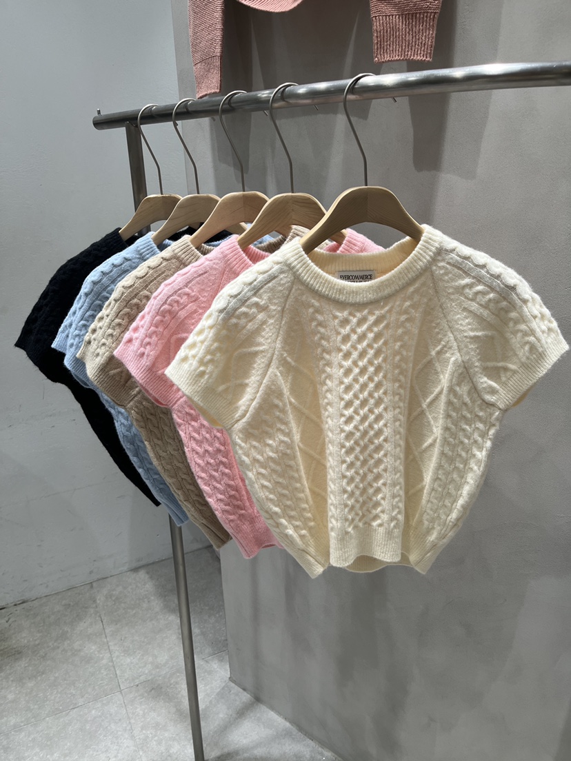 EVERCOMMERCE METICULOUSLY DESIGNED韓國直郵㊣女裝新款推薦針織衫EVERCOMMERCE針織衫