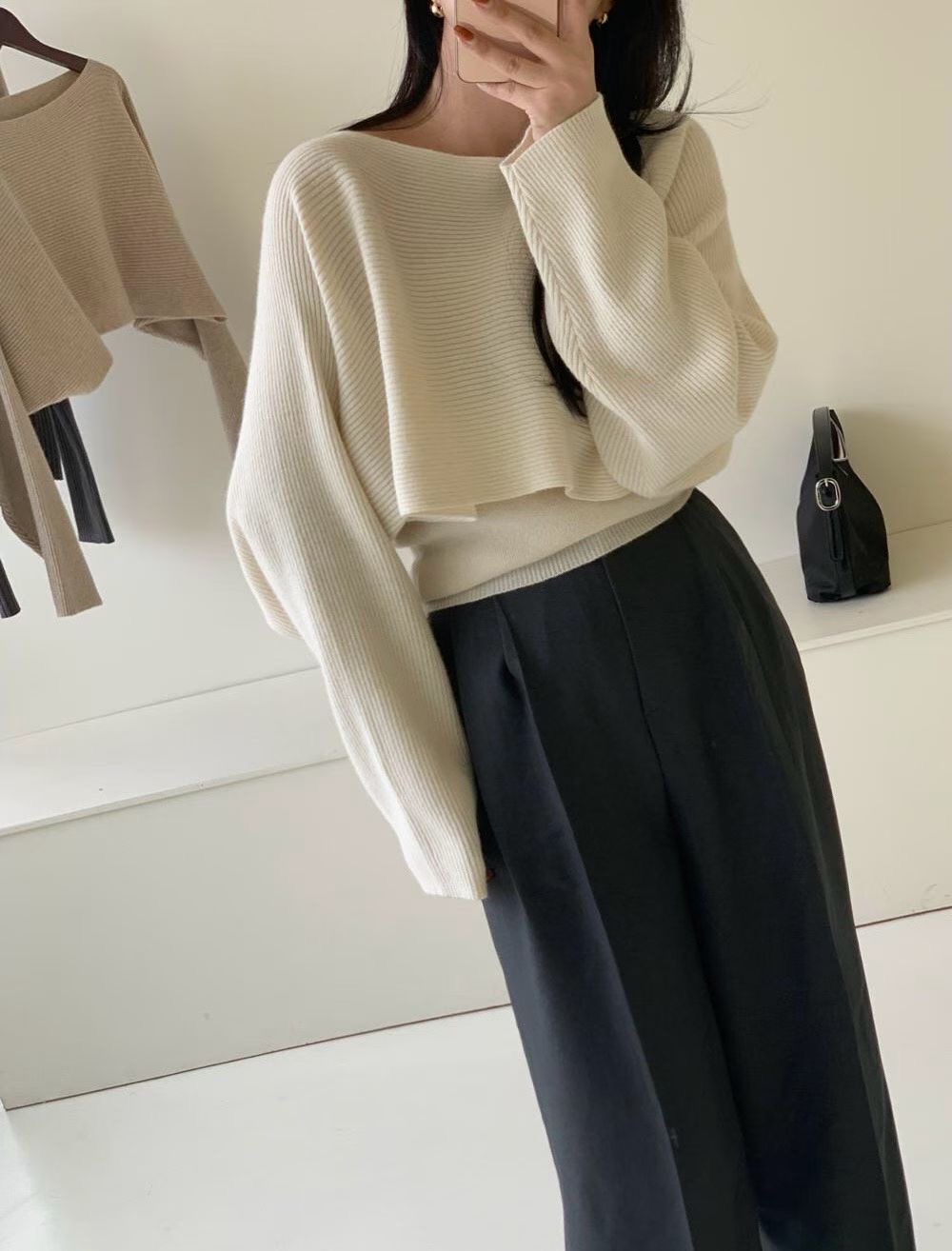 FERVENT韓國直郵㊣女裝新款時尚推薦熱賣真品人氣25秋冬套裝FERVENT套裝圖色1