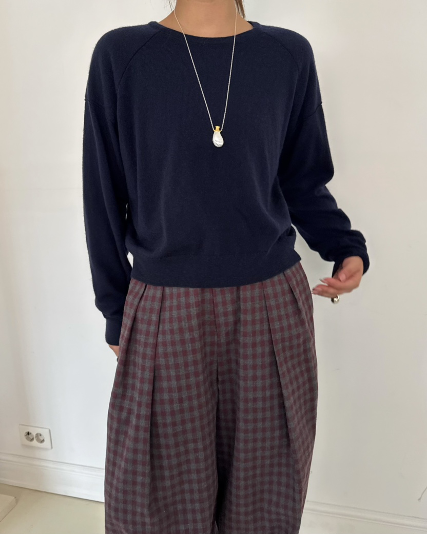 PEBBLE韓國直郵㊣女裝新款職業推薦熱賣25秋冬人氣時尚針織衫PEBBLE/LAYER針織衫