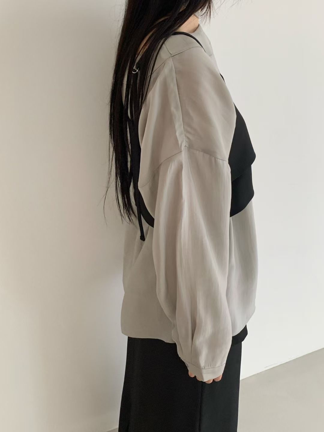 FERVENT韓國直郵㊣女裝新品時尚25秋冬人氣推薦熱賣襯衫蕾絲衫FERVENT襯衫/蕾絲衫