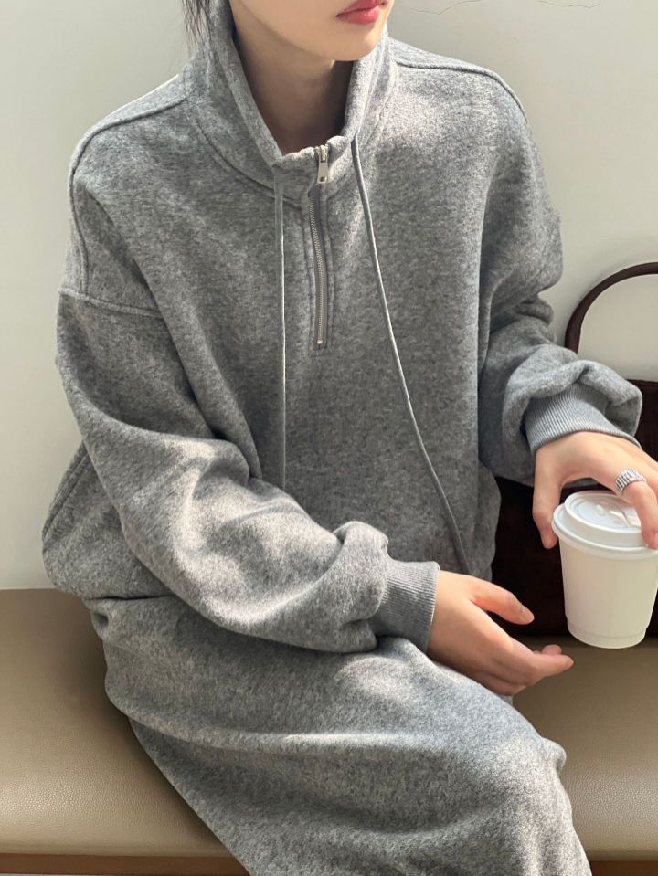 STAY HERE韓國代購㊣女裝新款推薦25秋冬職業時尚套裝加絨STAY HERE套裝