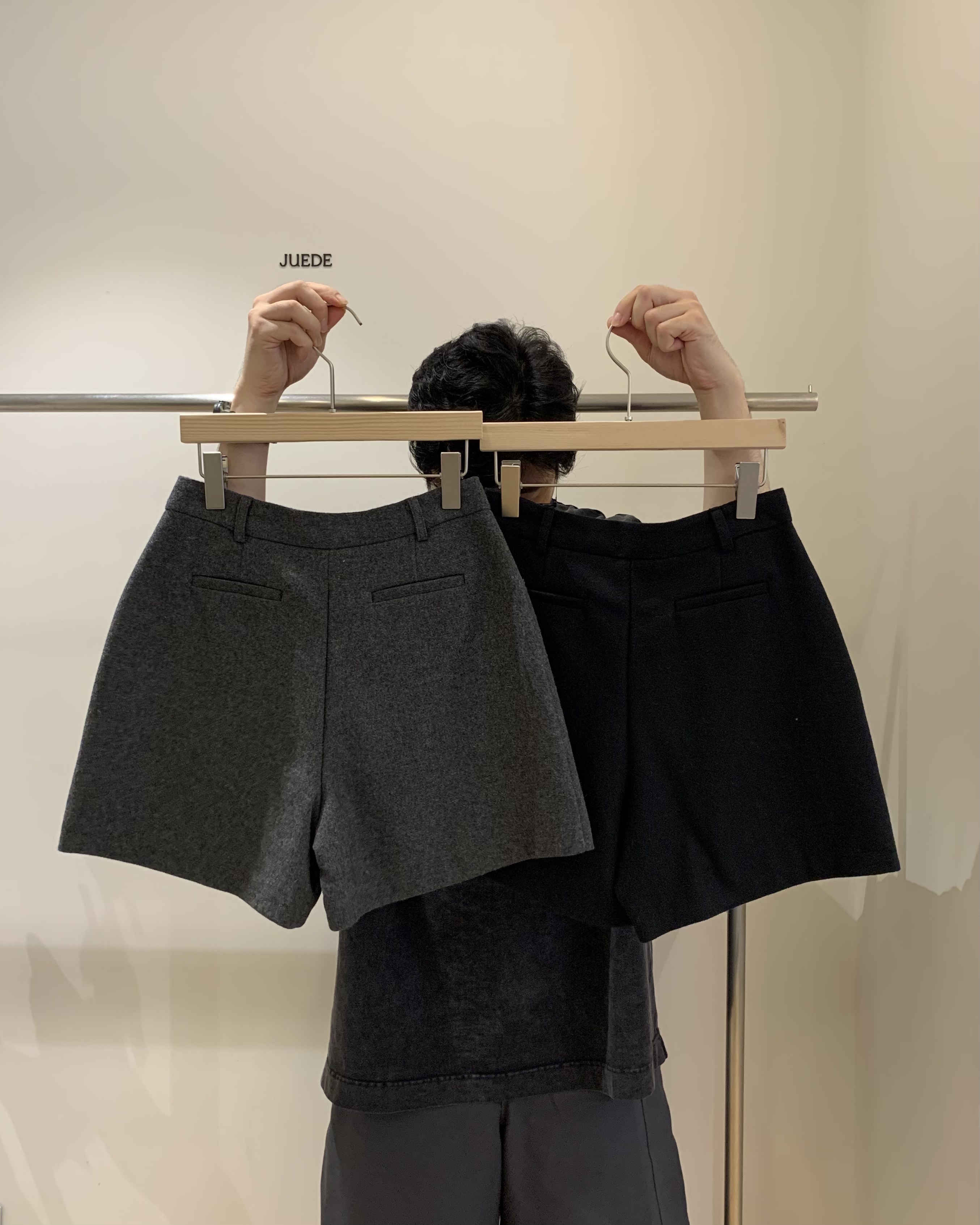 JUEDE韓國直郵㊣女士新款熱賣休閑時尚短褲JUEDE短褲