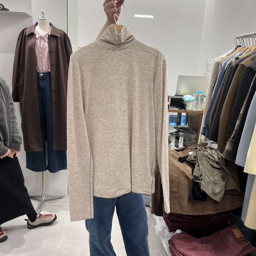 ANN MARGRET東大門㊣直郵女裝新品推薦長袖T恤GRETA.Y長袖T恤圖色4