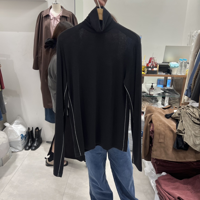 ANN MARGRET東大門㊣直郵女裝新品推薦長袖T恤GRETA.Y長袖T恤圖色5