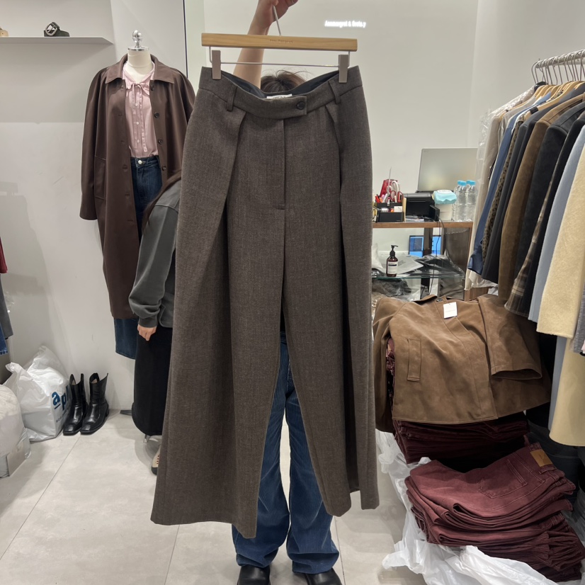 ANN MARGRET東大門㊣實拍女裝新款25秋冬休閑褲GRETA.Y休閑褲