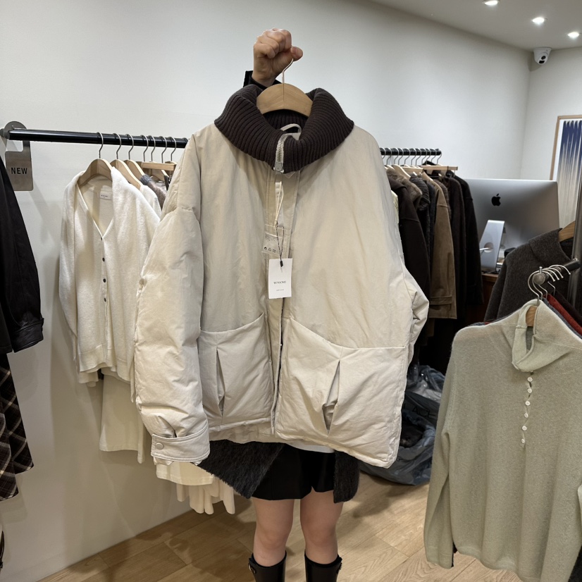 WINSOME東大門㊣代購女裝新品熱賣推薦25秋冬真品短款羽絨服棉WINSOME短款羽絨服