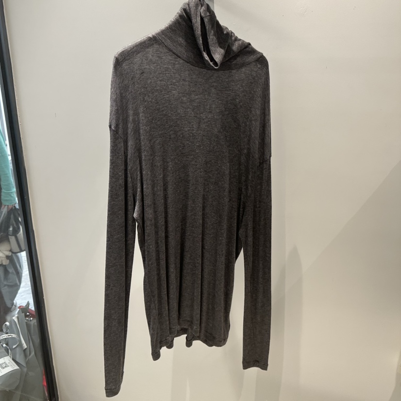 JANE BIRKIN韓國代購㊣女裝新品職業25秋冬推薦長袖T恤羊毛JANE BIRKIN設計師品牌長袖T恤圖色3灰色