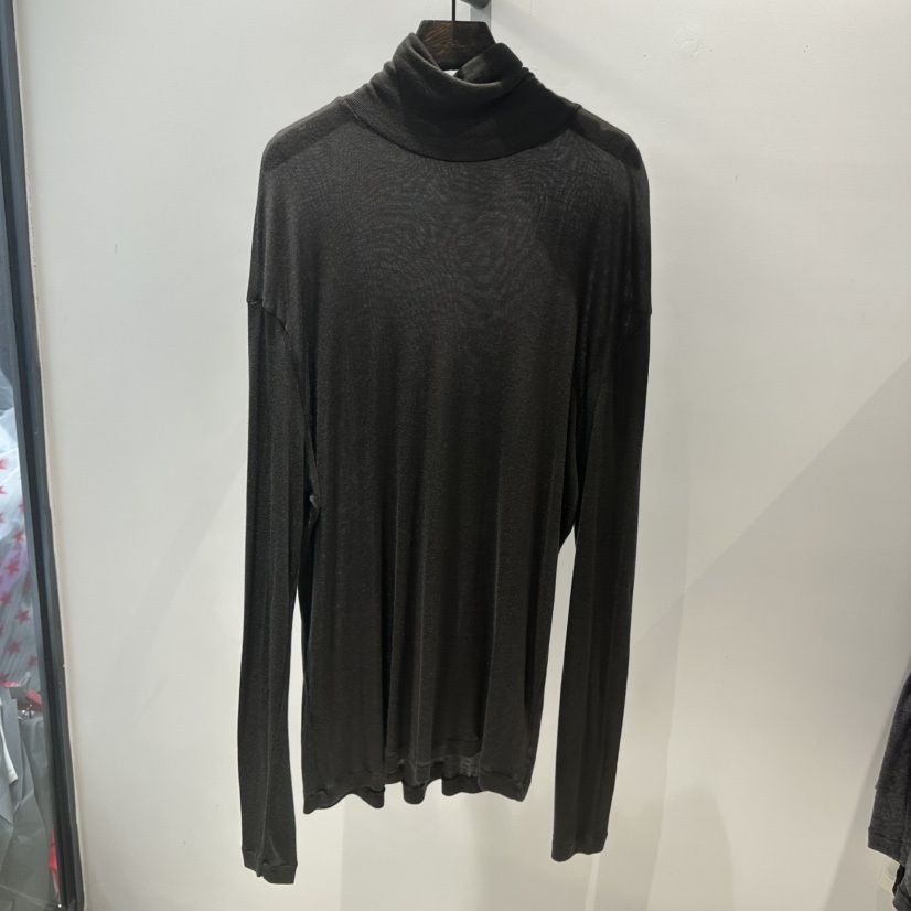 JANE BIRKIN韓國代購㊣女裝新品職業25秋冬推薦長袖T恤羊毛JANE BIRKIN設計師品牌長袖T恤圖色4墨綠