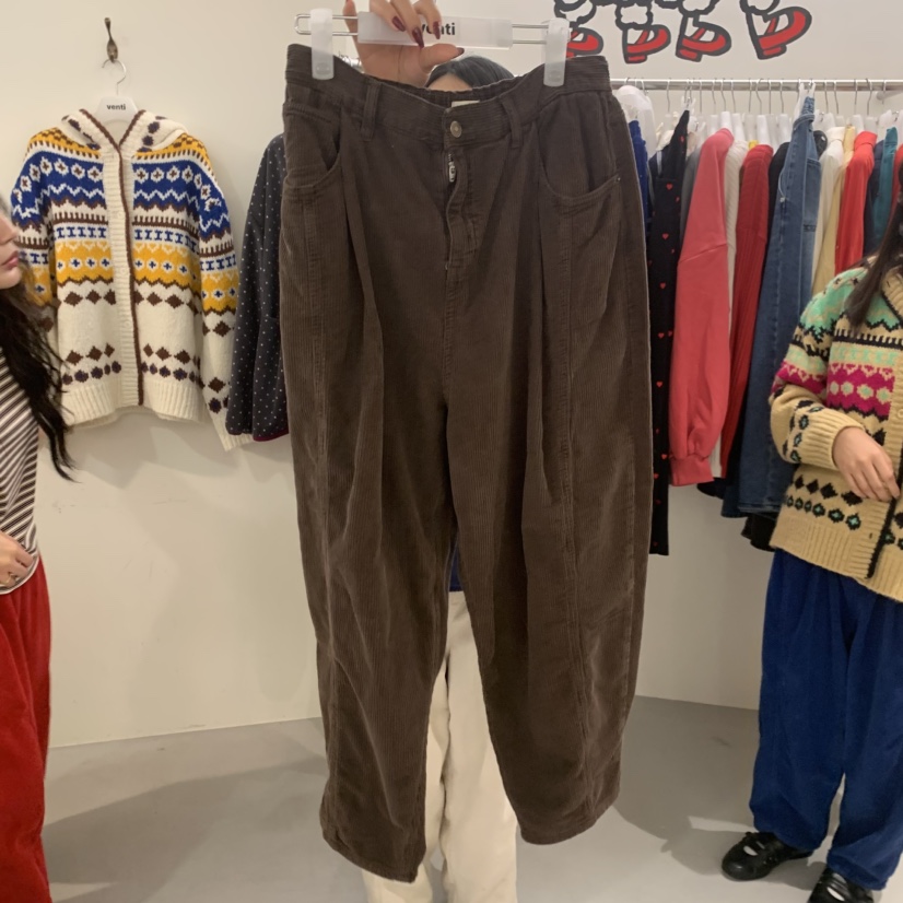 VENTI韓國代購㊣女裝新款人氣推薦時尚熱賣真品職業休閑休閑褲VENTI休閑褲圖色2