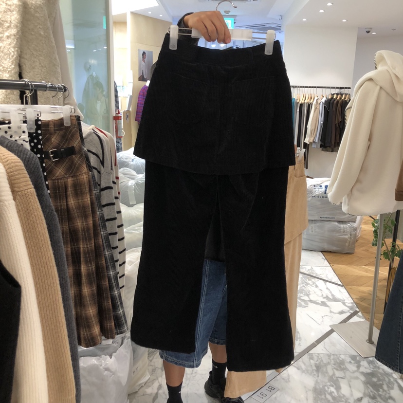 ALMOND東大門㊣實拍女士新品25秋冬人氣休閑時尚熱賣推薦裙褲ALMOND裙褲