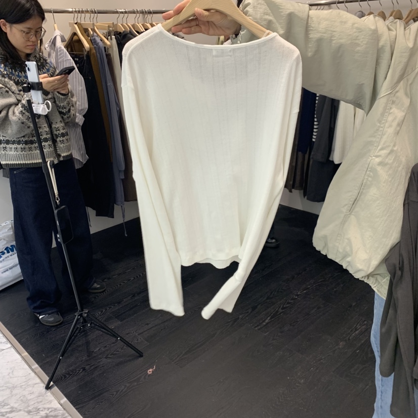 TAFFETA東大門㊣代購女士新品推薦職業人氣真品熱賣長袖T恤TAFFETA長袖T恤