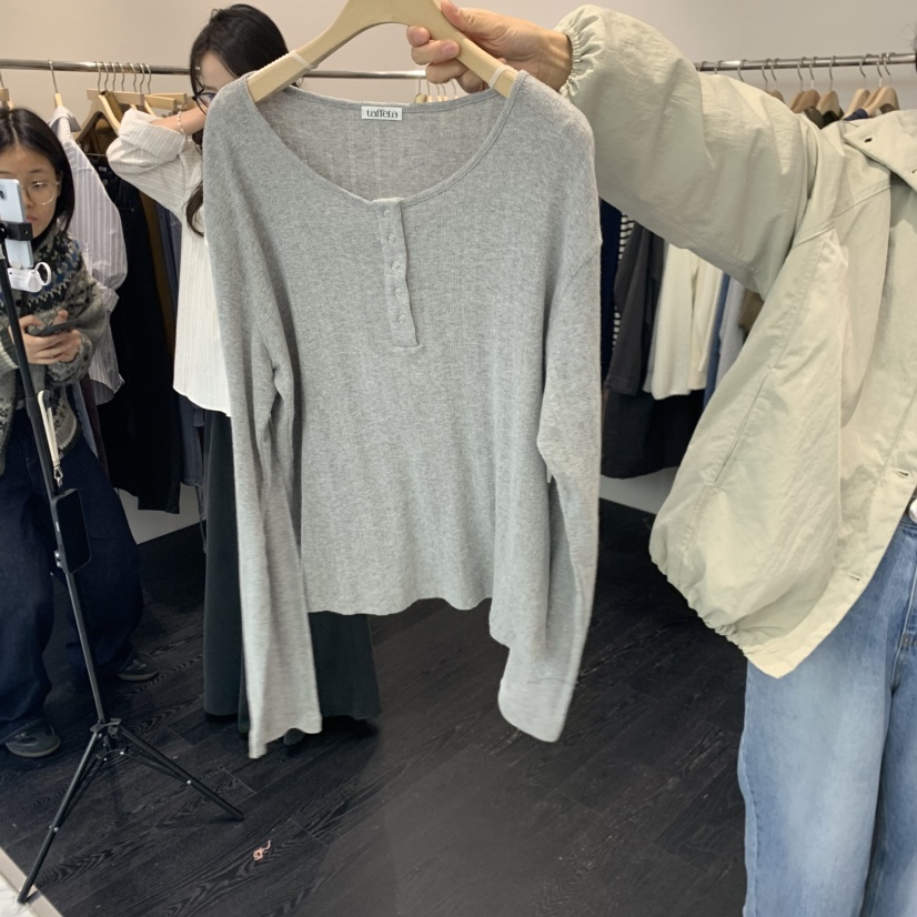 TAFFETA東大門㊣代購女士新品推薦職業人氣真品熱賣長袖T恤TAFFETA長袖T恤