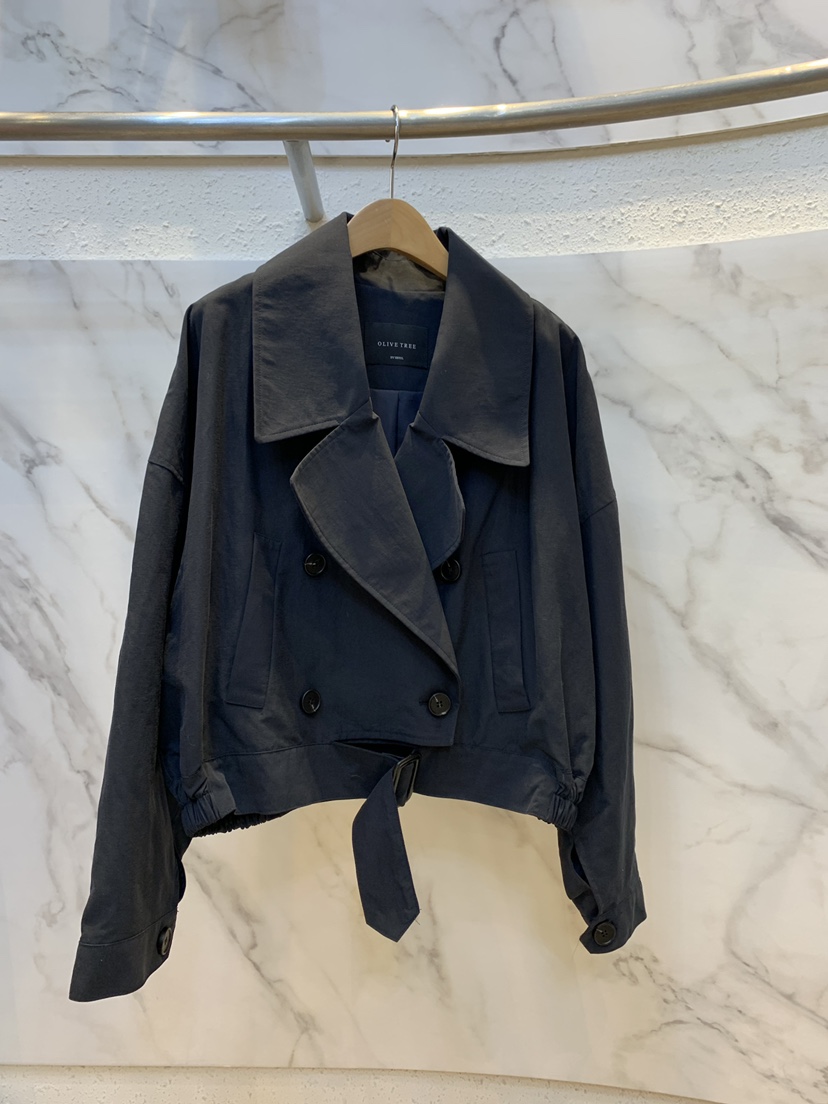OLIVE TrEE韓國代購㊣女士新品真品熱賣休閑時尚推薦夾克短款OLIVE TrEE夾克圖色2