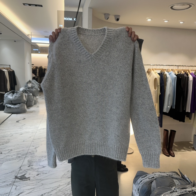 ROOM K-P東大門㊣直郵女裝新款熱賣25秋冬人氣推薦毛衣羊駝ROOM K毛衣圖色3