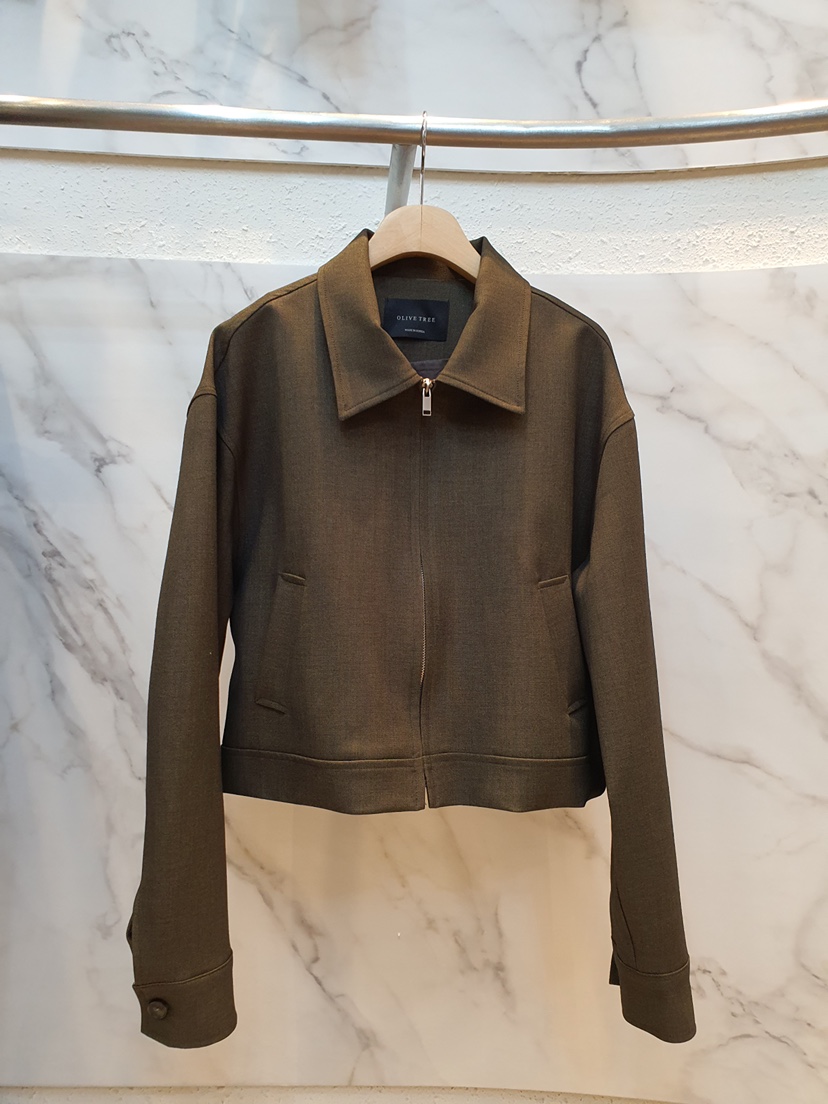 OLIVE TrEE東大門㊣直郵女士新款時尚25秋冬熱賣職業休閑夾克OLIVE TrEE夾克圖色1
