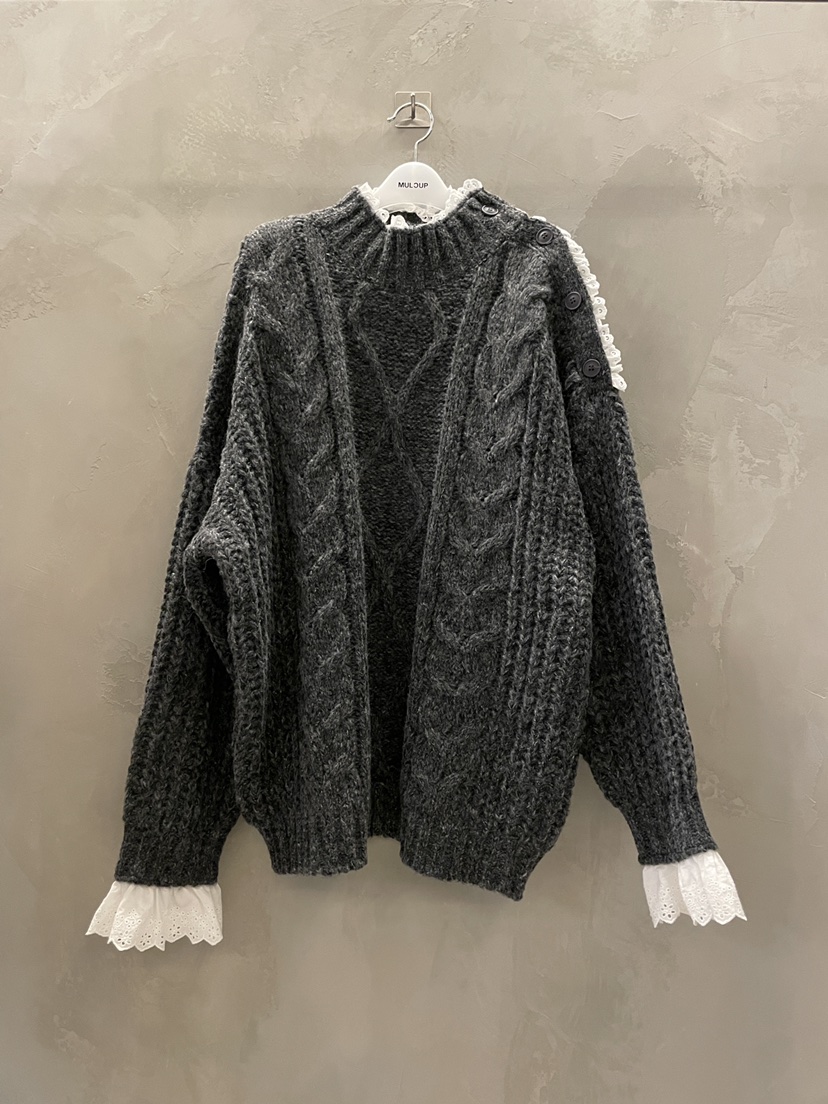 MULCUP東大門㊣直郵女士新品真品時尚推薦熱賣職業25秋冬毛衣MULCUP毛衣圖色2