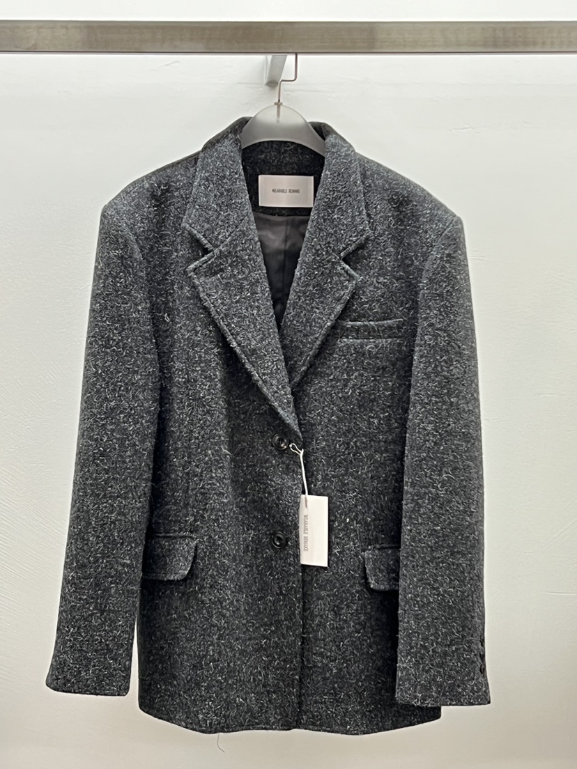 WEARABLE-L東大門㊣實拍女裝新品職業25秋冬休閑真品熱賣夾克WEARABLE夾克圖色2
