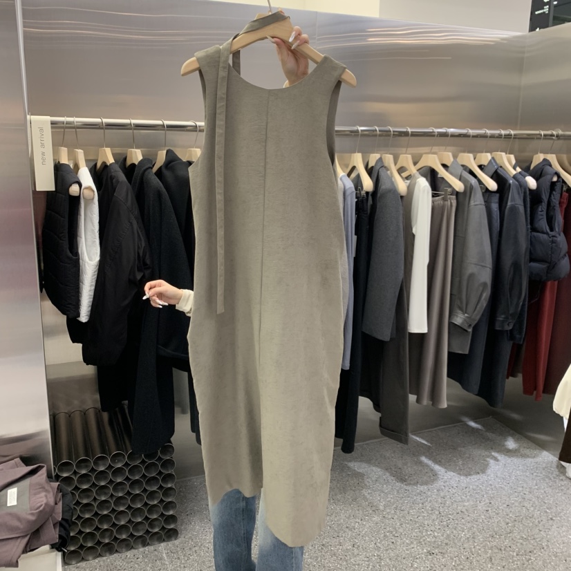 VELVET UNDERGROUND東大門㊣直郵女裝新品時尚連衣裙絨面革VELVET UNDERGROUND連衣裙