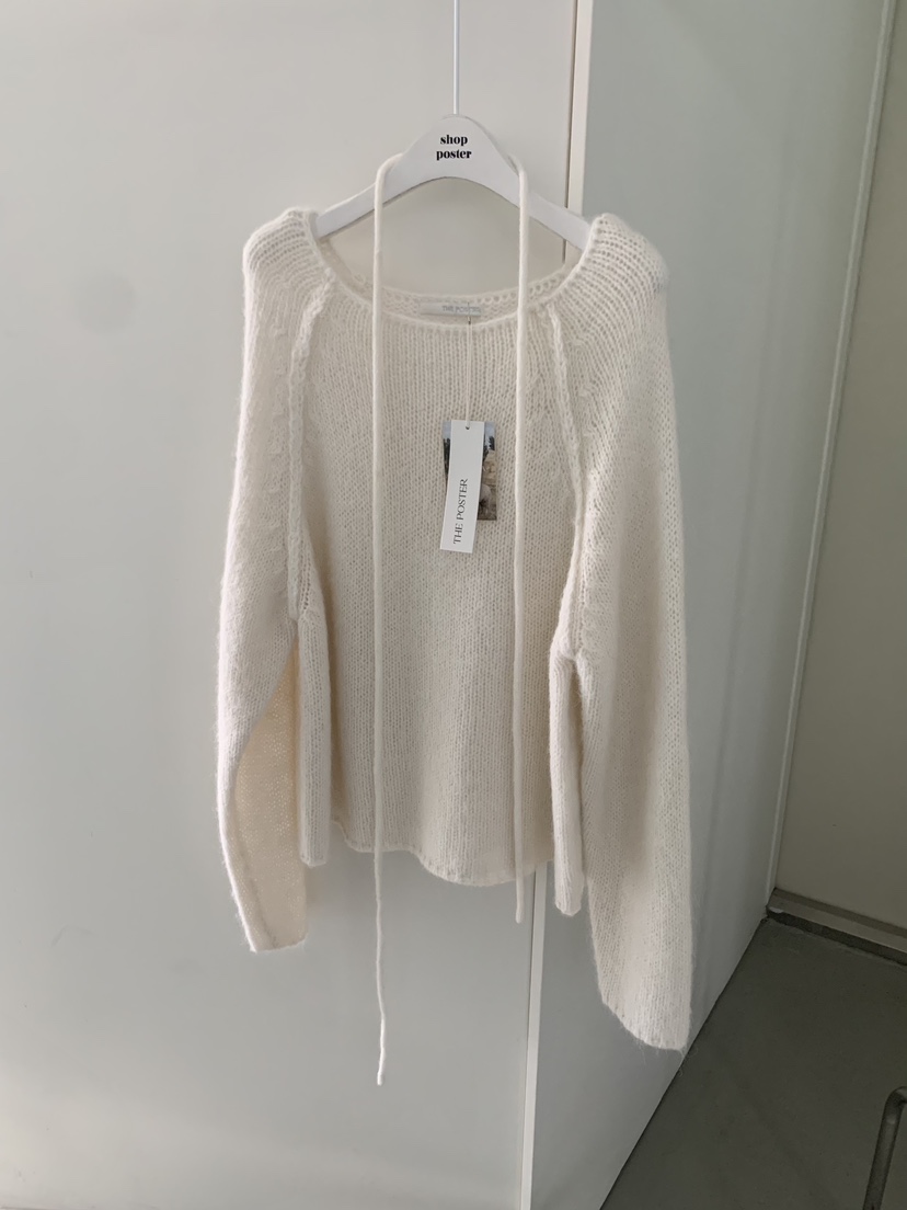 SHOP POSTER韓國代購㊣女裝新款25秋冬真品人氣推薦針織衫SHOP_POSTER針織衫