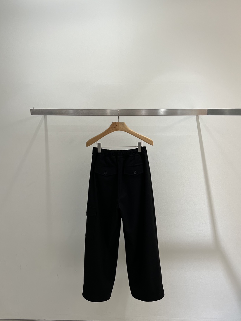 ONESTASTE韓國代購㊣女裝新品真品職業25秋冬休閑褲羊毛口袋TASTE/ONESTASTE休閑褲