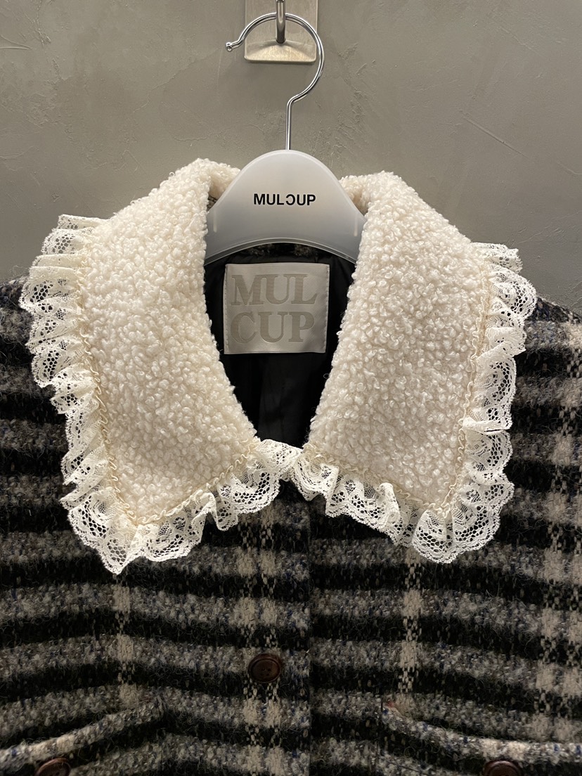 MULCUP韓國代購㊣女士新品熱賣休閑推薦25秋冬職業真品夾克MULCUP夾克