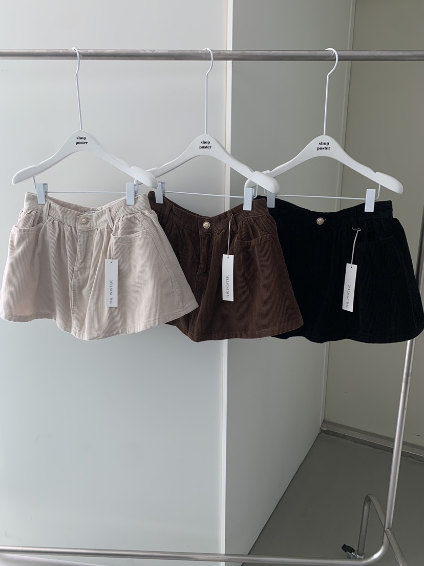 SHOP POSTER東大門㊣代購女士新款職業推薦時尚熱賣25秋冬裙褲SHOP_POSTER裙褲