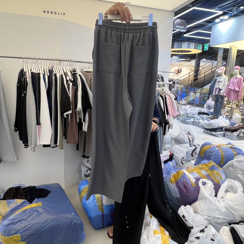 NON CLIP東大門㊣直郵女裝新款真品推薦時尚人氣休閑褲九分NON CLIP休閑褲