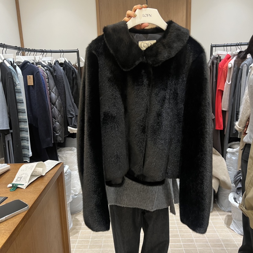 LOFN韓國代購㊣女裝新品時尚真品推薦人氣熱賣職業25秋冬夾克LOFN夾克圖色1