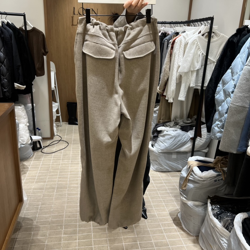 LOFN韓國代購㊣女士新款職業休閑推薦時尚25秋冬人氣休閑褲LOFN休閑褲