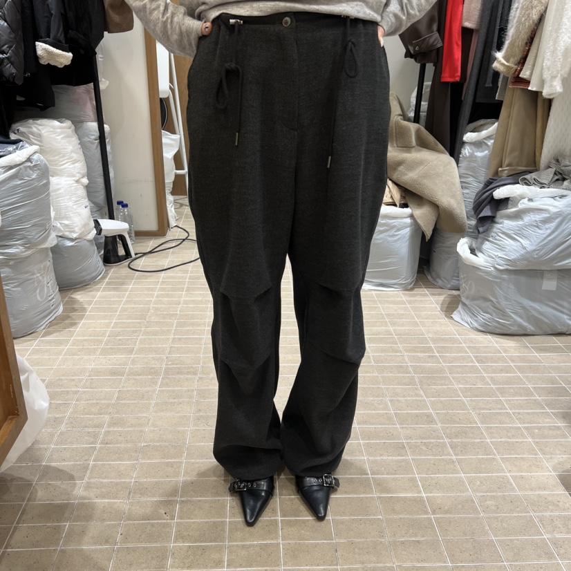 LOFN韓國代購㊣女士新款職業休閑推薦時尚25秋冬人氣休閑褲LOFN休閑褲