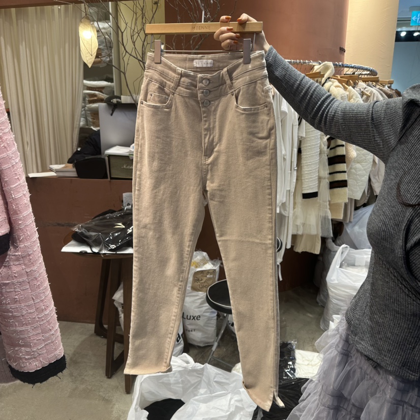 MIENNE東大門㊣實拍女裝新品休閑25秋冬職業時尚真品休閑褲MIENNE休閑褲