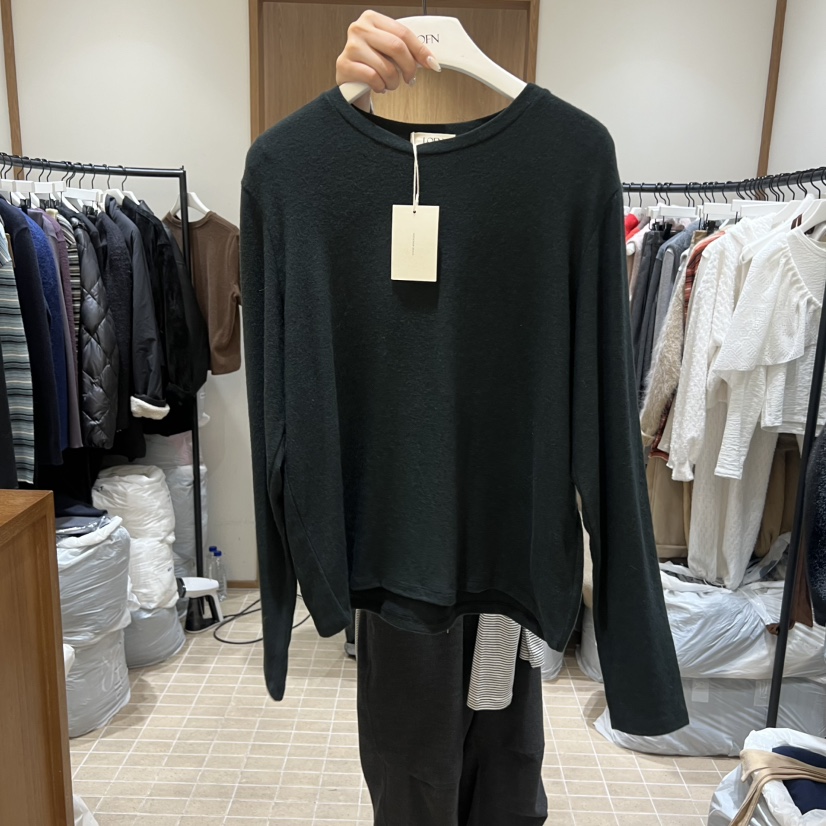 LOFN東大門㊣直郵女士新品熱賣真品職業人氣推薦時尚長袖T恤LOFN長袖T恤圖色2