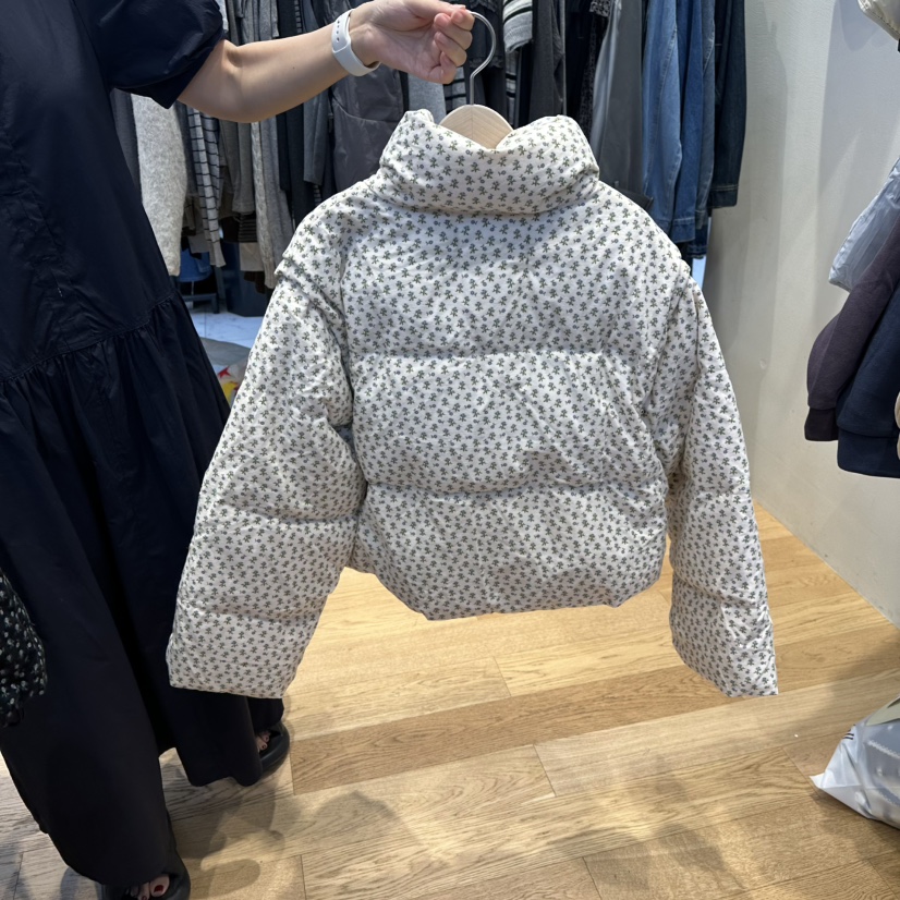 TARA韓國代購㊣女裝新品職業真品人氣推薦熱賣時尚短款棉服TARA短款棉服