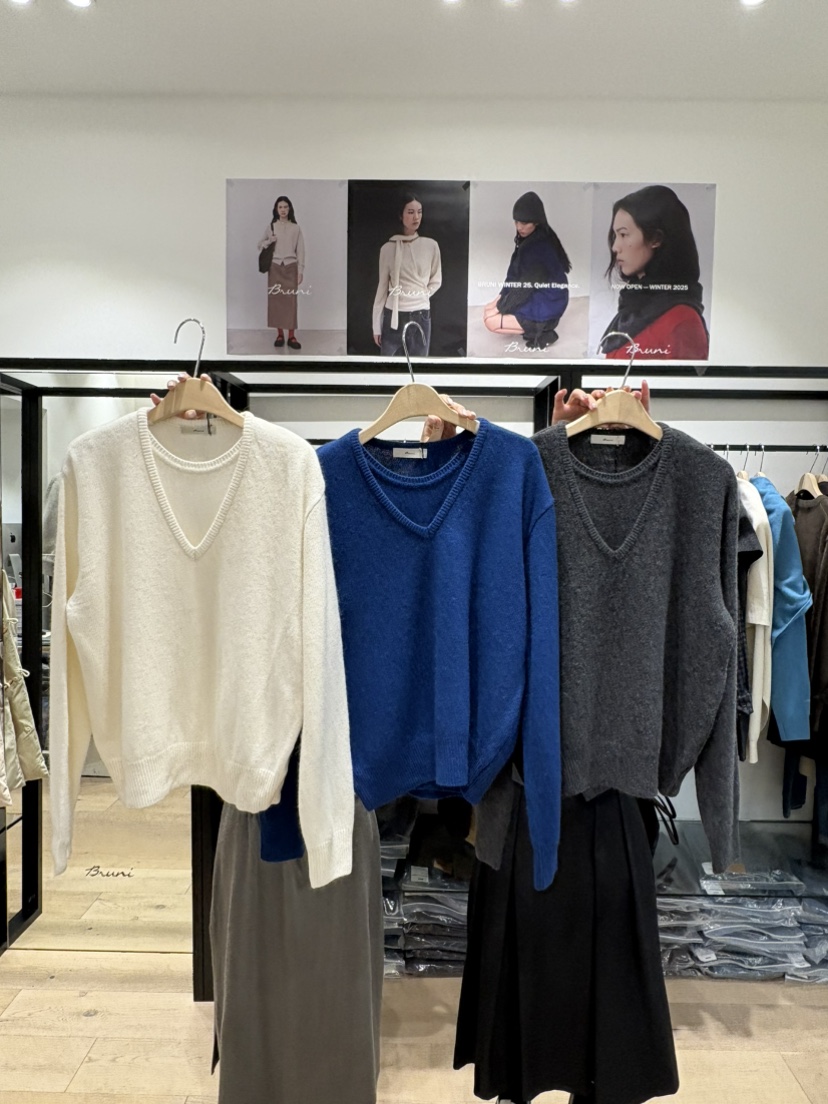 BRUNI/RICOTTA東大門㊣直郵女士新品人氣休閑25秋冬針織衫BRUNI/RICOTTA針織衫