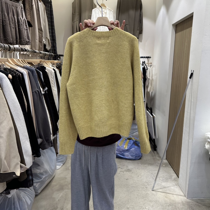 HOLYBANANA東大門㊣實拍女士新款時尚人氣職業真品25秋冬毛衣groovy.H/HOLYBANANA毛衣