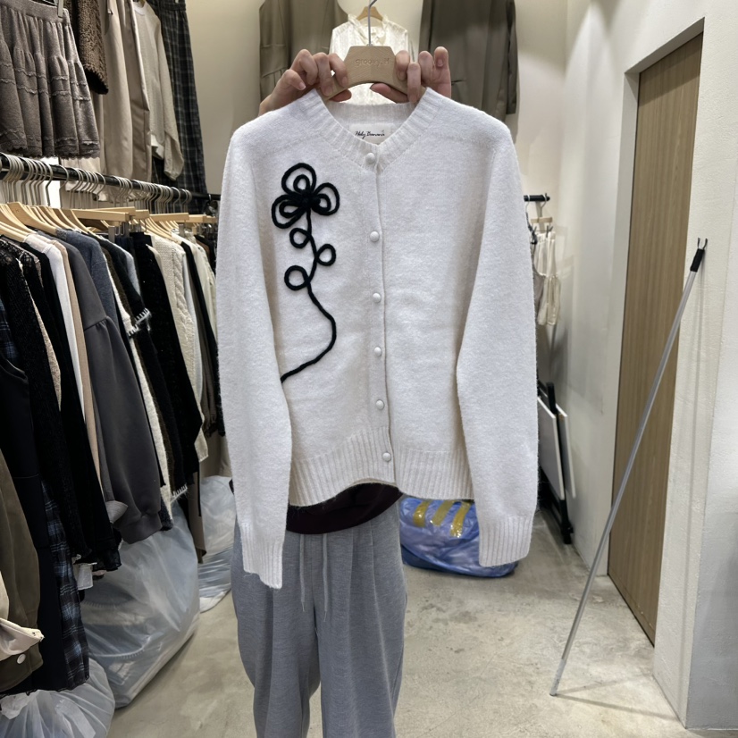 HOLYBANANA東大門㊣實拍女士新款時尚人氣職業真品25秋冬毛衣groovy.H/HOLYBANANA毛衣