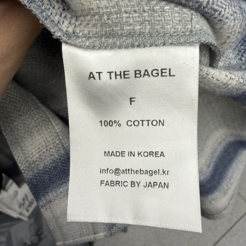 AT THE BAGEL韓國直郵㊣女裝新款人氣推薦25秋冬襯衫蕾絲衫AT THE BAGEL襯衫/蕾絲衫