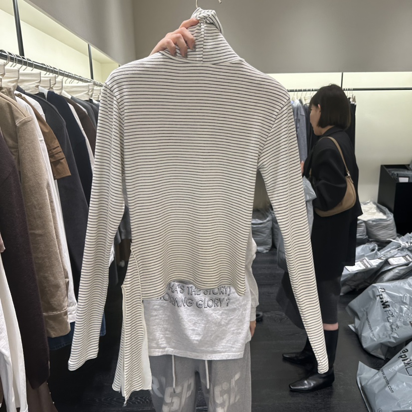 TOMGIRL東大門㊣實拍女裝新品時尚熱賣25秋冬真品休閑長袖T恤TOMGIRL長袖T恤