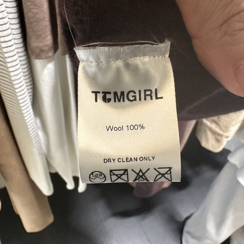 TOMGIRL韓國代購㊣女裝新款熱賣真品時尚推薦針織衫假兩件雙領TOMGIRL針織衫