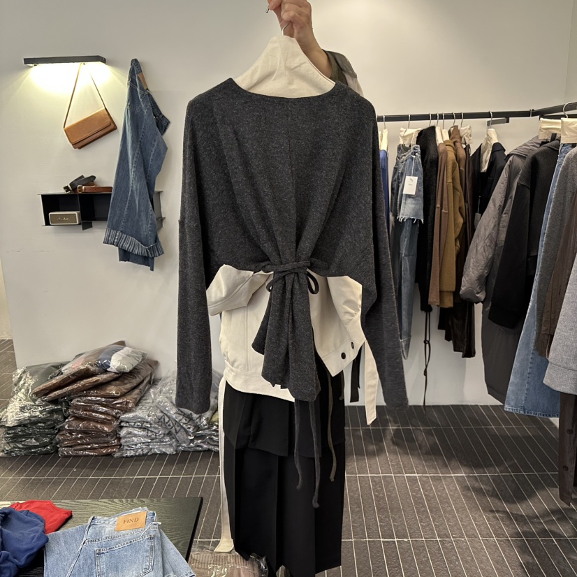 FIND-P韓國代購㊣女裝新品25秋冬職業推薦真品熱賣針織衫羊毛FIND-P針織衫