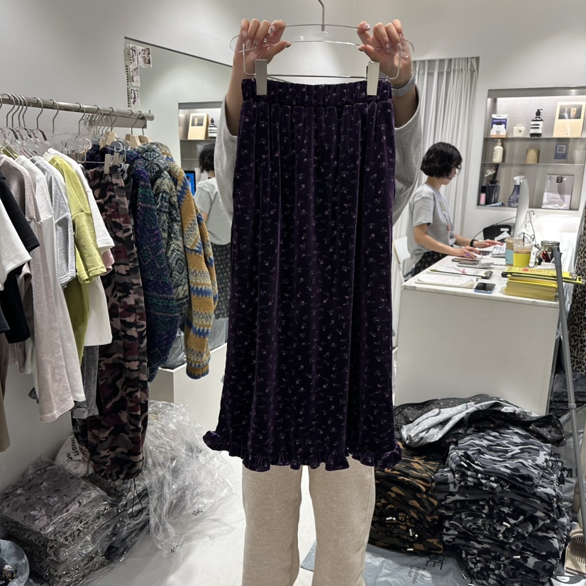 COMBO東大門㊣實拍女士新品推薦時尚熱賣人氣25秋冬職業長裙COM_BO長裙圖色3