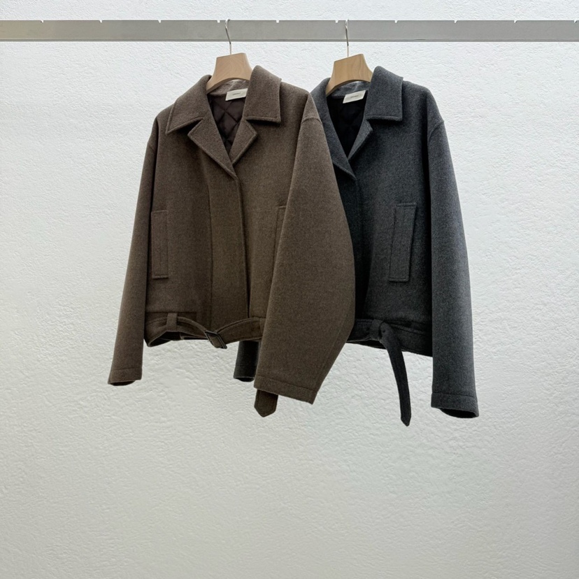 STATEMENT東大門㊣實拍女裝新品人氣真品時尚熱賣夾克含腰帶STATEMENT夾克