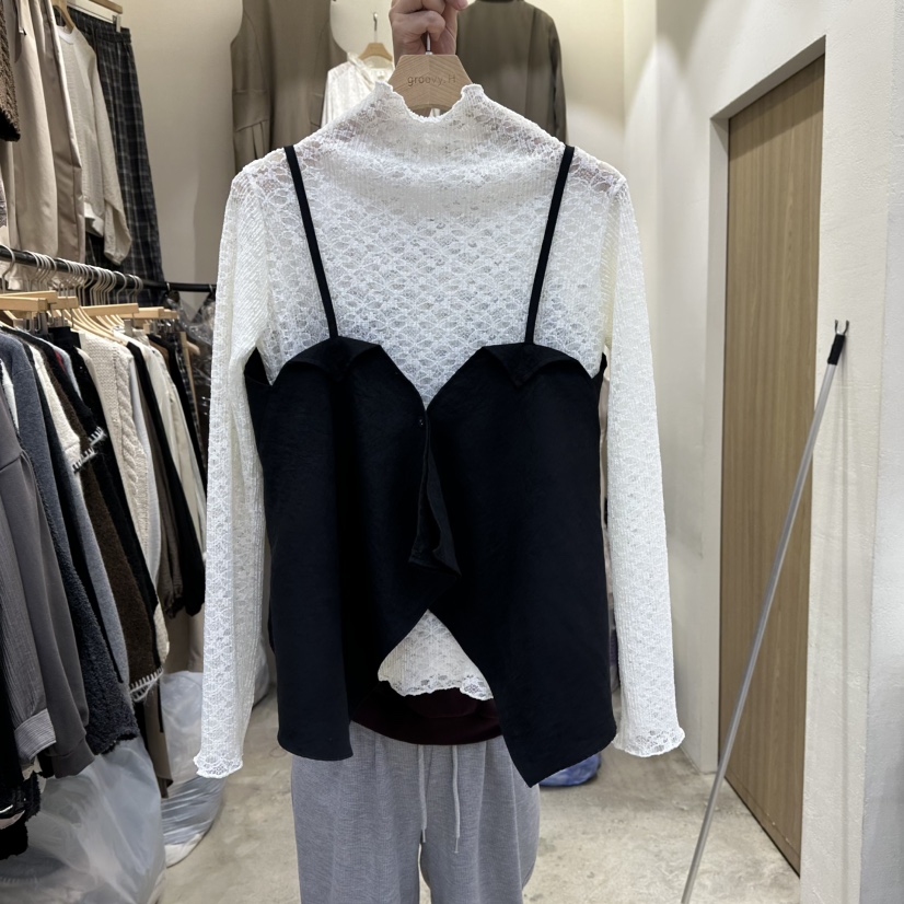 HOLYBANANA東大門㊣直郵女裝新品真品時尚吊帶背心不含內搭groovy.H/HOLYBANANA吊帶/背心圖色2